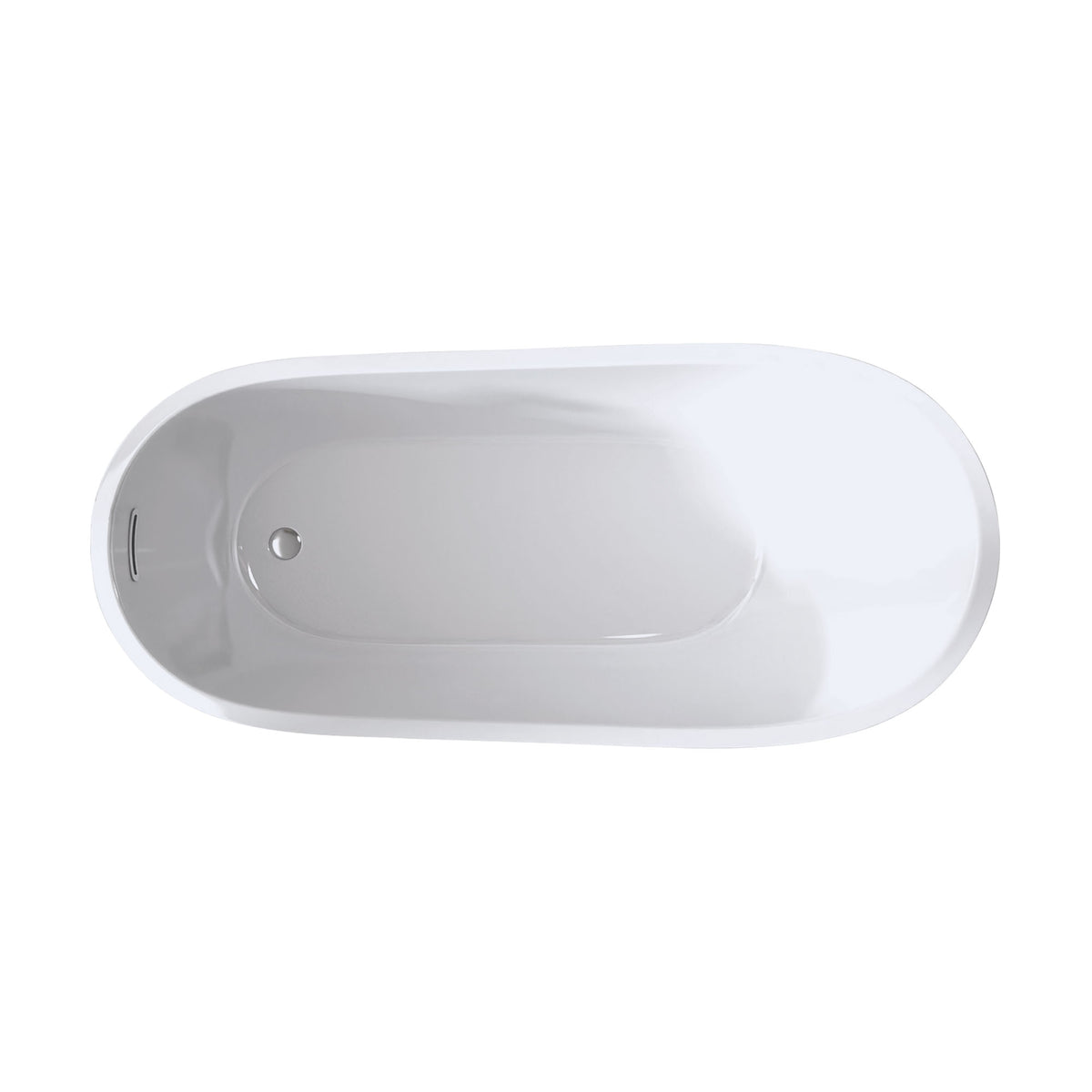 Acrylic bathtub surface and finish detail