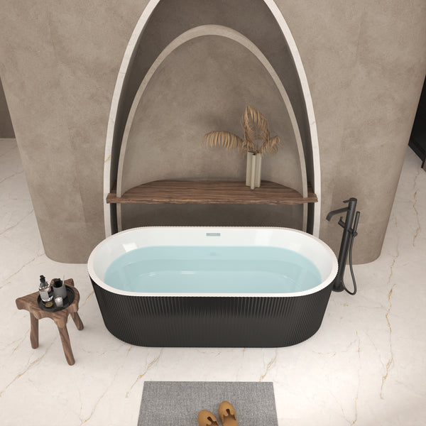 DLESSA C-4269 Textured Acrylic Bathtub