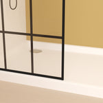 DLESSA PF-101 34 x 72 in Framed Shower Panel