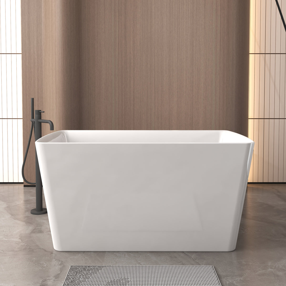 DLESSA BSM-7137 Acrylic Bathtub with Seat