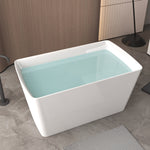 DLESSA BSM-7137 Acrylic Bathtub with Seat