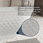 DLESSA C-5288 59 in Oval Acrylic Freestanding Bathtub