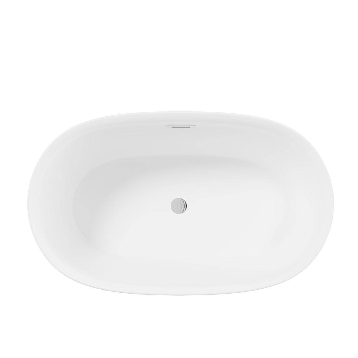 Acrylic bathtub surface and finish detail
