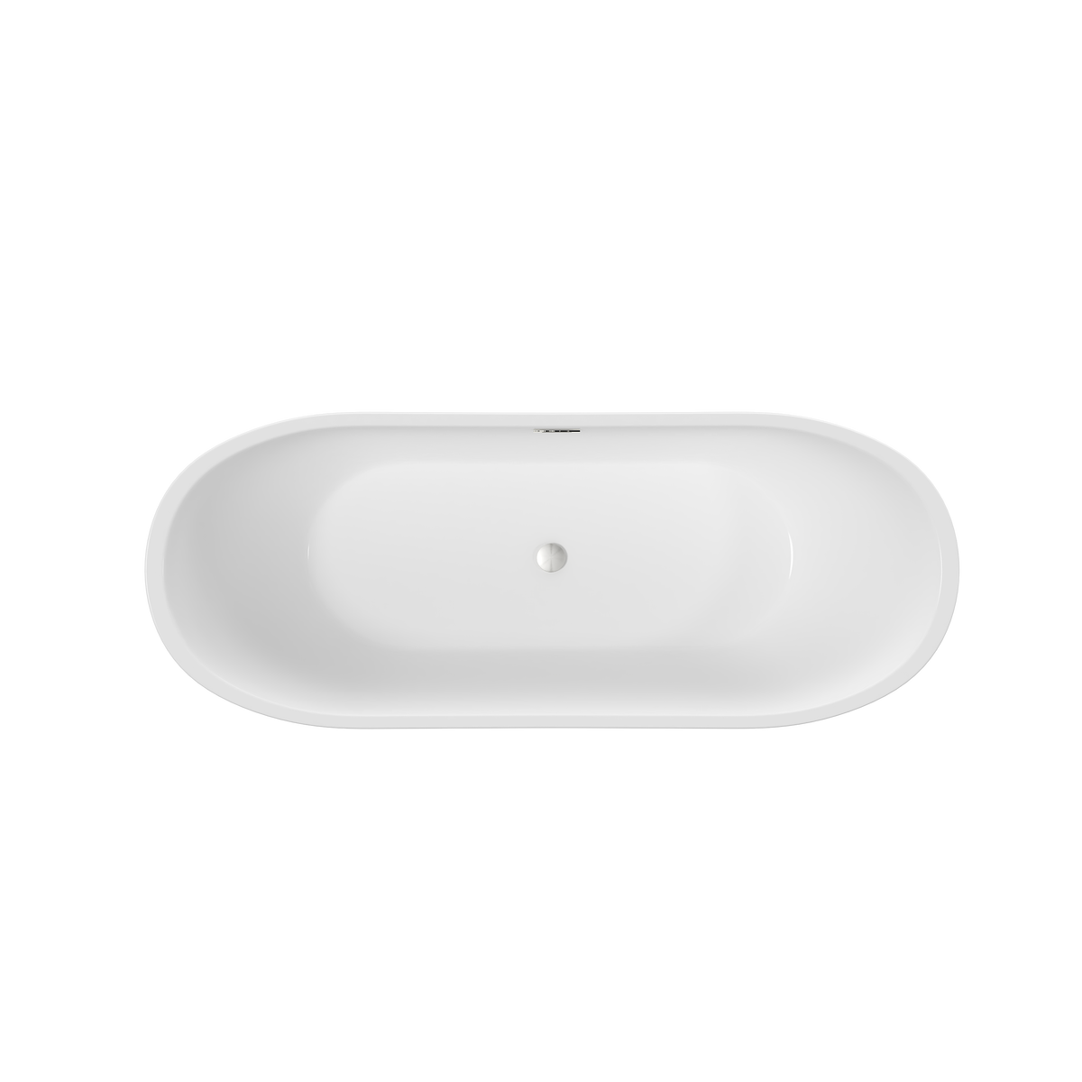 Acrylic bathtub surface and finish detail