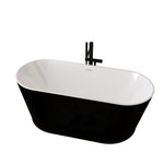 DLESSA BSM-2012-59-BL 59 in Acrylic Freestanding Bathtub