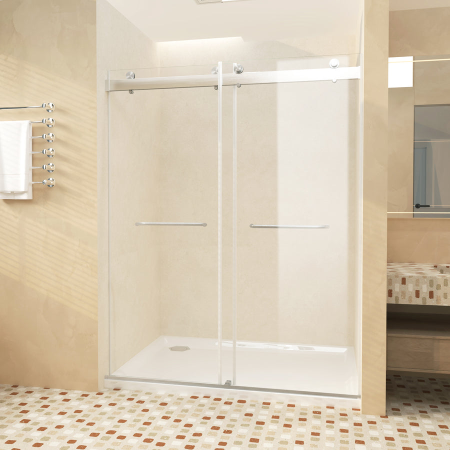 DLESSA PF-92-HC 10mm Glass Shower Door installation